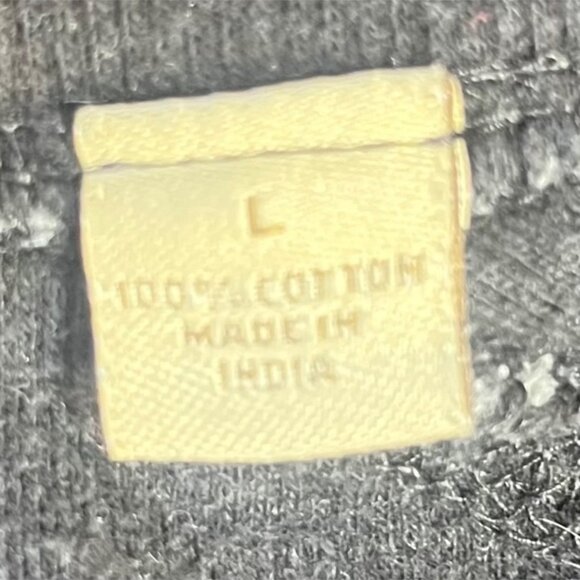 Paradise Collection 1/4 Zip Pullover Sweater Mens Large Gray Warm Casual - Picture 6 of 7